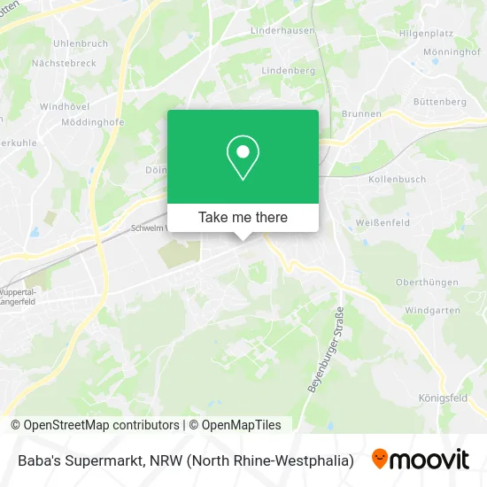 Baba's Supermarkt map