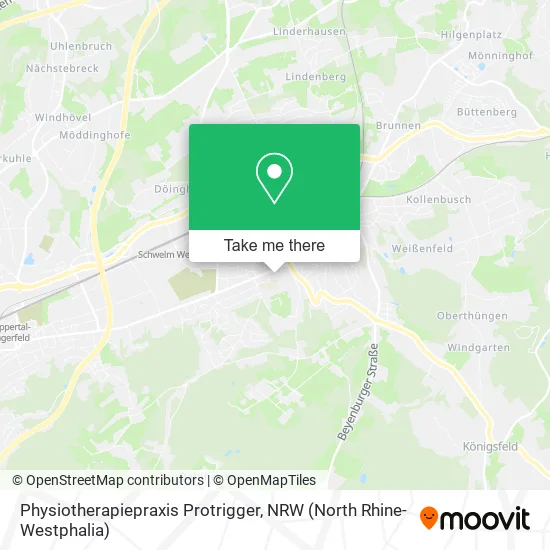 Карта Physiotherapiepraxis Protrigger