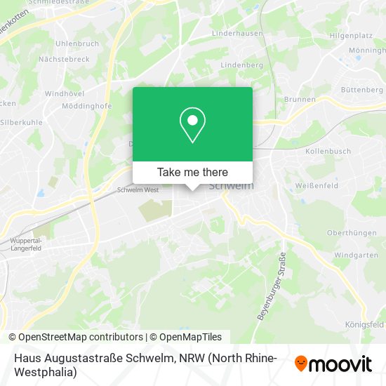 Haus Augustastraße Schwelm map