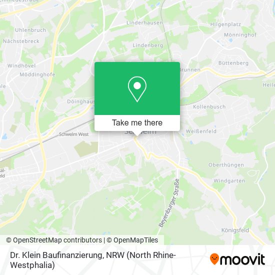 Dr. Klein Baufinanzierung map