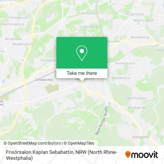 Карта Frisörsalon Kaplan Sebahattin