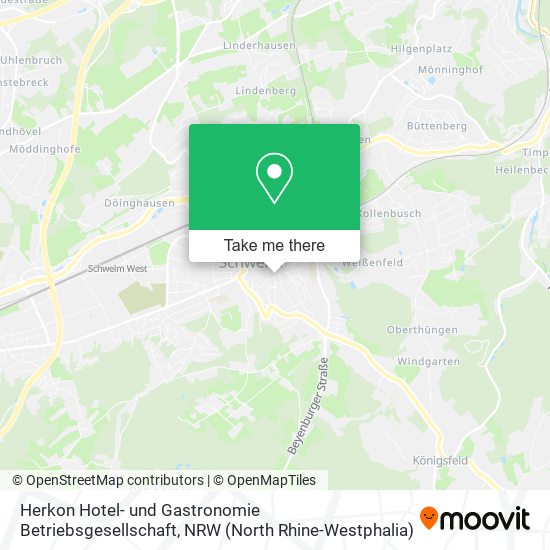 Herkon Hotel- und Gastronomie Betriebsgesellschaft map