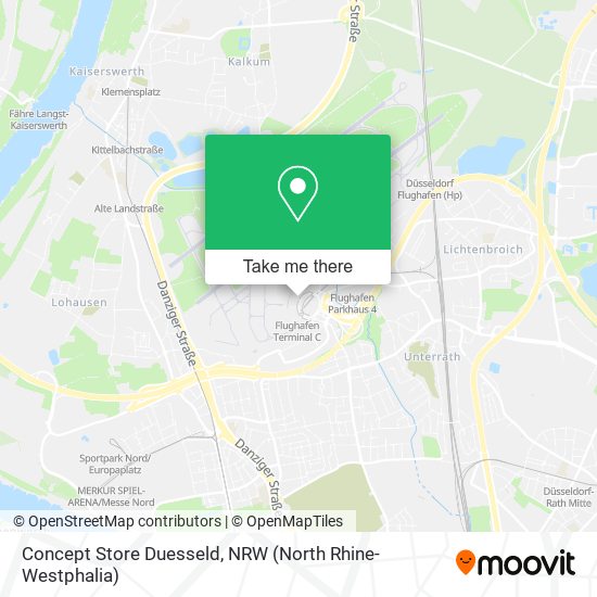 Concept Store Duesseld map