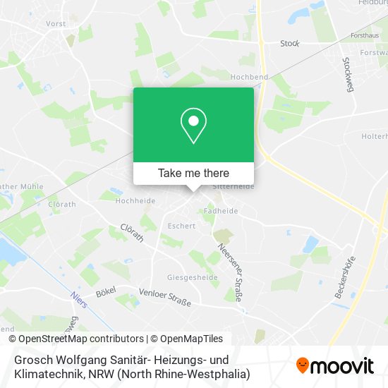 Grosch Wolfgang Sanitär- Heizungs- und Klimatechnik map