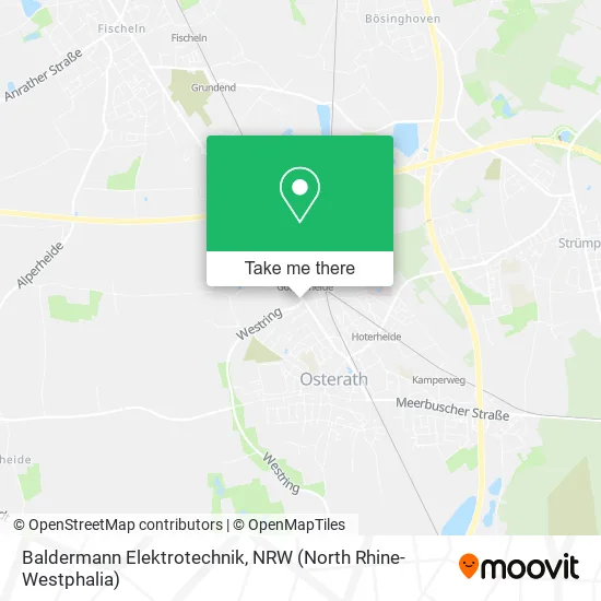 Карта Baldermann Elektrotechnik