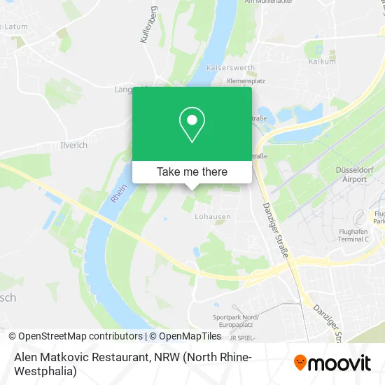 Карта Alen Matkovic Restaurant