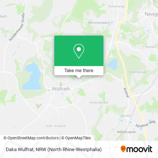 Карта Daka Wulfrat