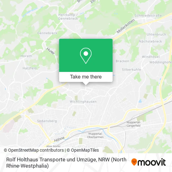 Rolf Holthaus Transporte und Umzüge map