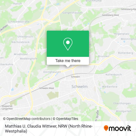 Matthias U. Claudia Wittwer map