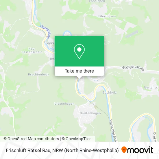 Карта Frischluft Rätsel Rau