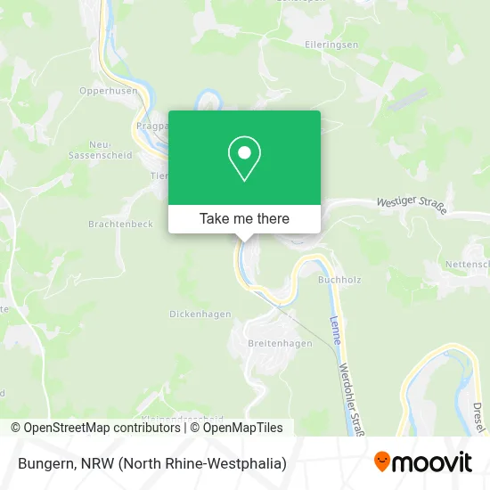 Bungern map
