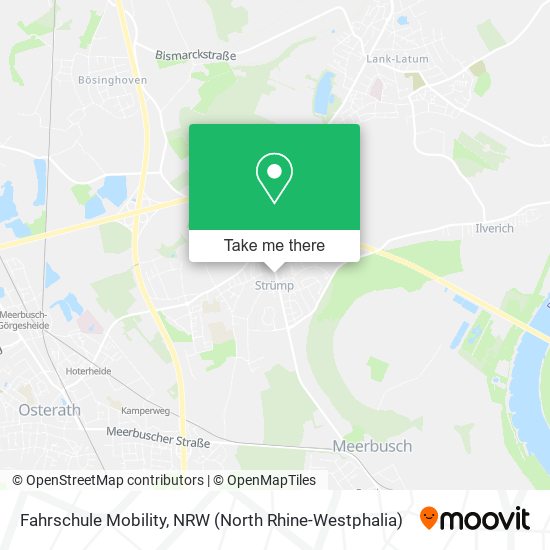 Fahrschule Mobility map