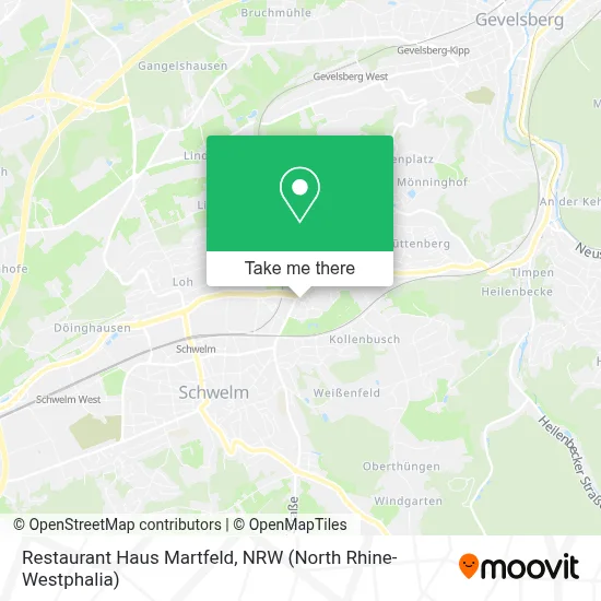 Restaurant Haus Martfeld map