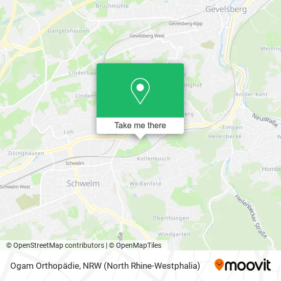 Ogam Orthopädie map