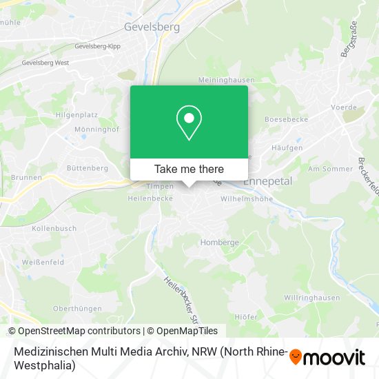 Medizinischen Multi Media Archiv map