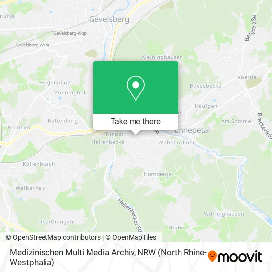 Medizinischen Multi Media Archiv map