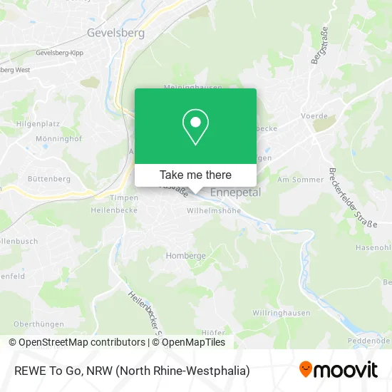 Карта REWE To Go