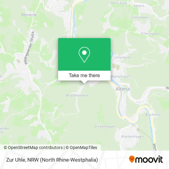 Карта Zur Uhle