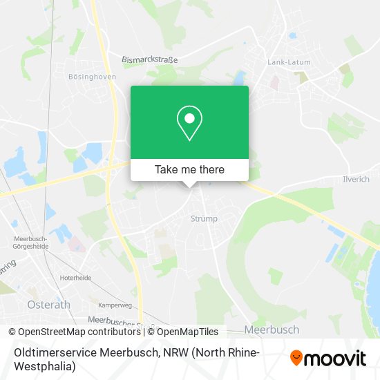 Oldtimerservice Meerbusch map