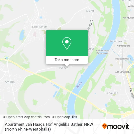 Карта Apartment van Haags Hof Angelika Bäther