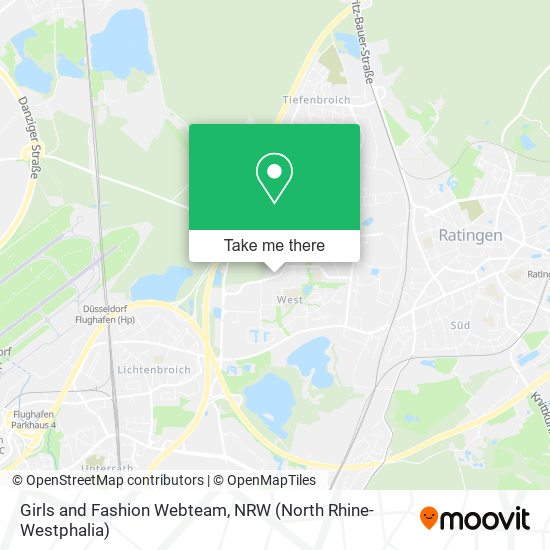 Girls and Fashion Webteam map