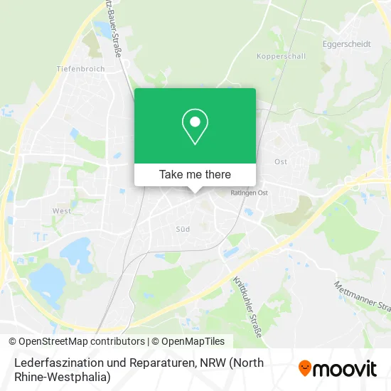 Lederfaszination und Reparaturen map