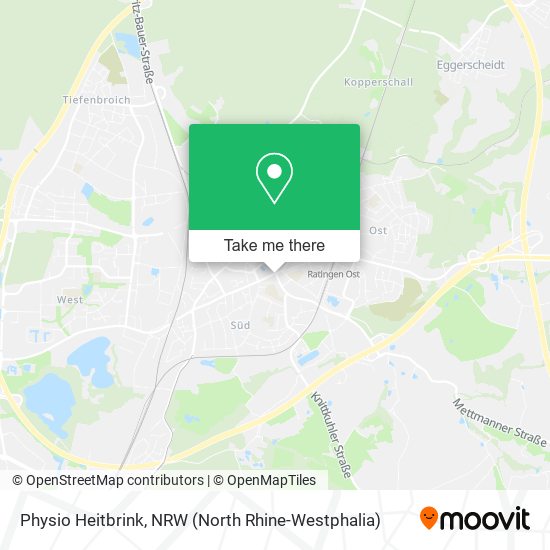 Physio Heitbrink map