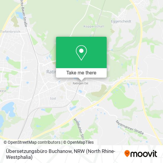 Übersetzungsbüro Buchanow map