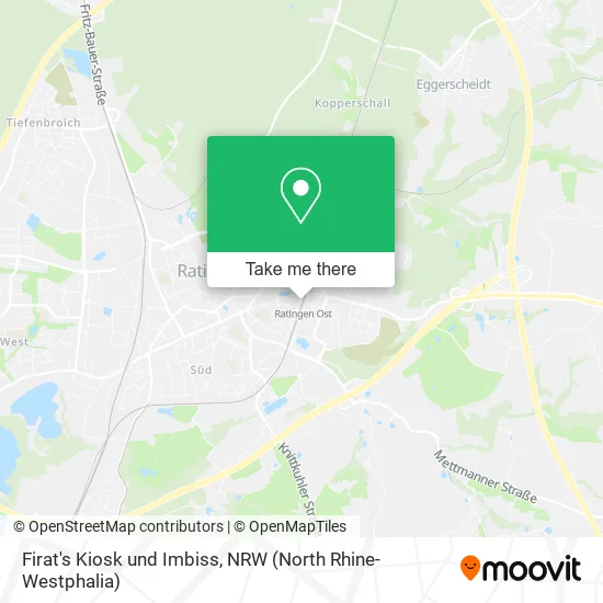 Карта Firat's Kiosk und Imbiss