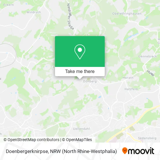 Карта Doenbergerknirpse