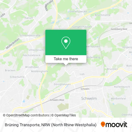 Карта Brüning Transporte