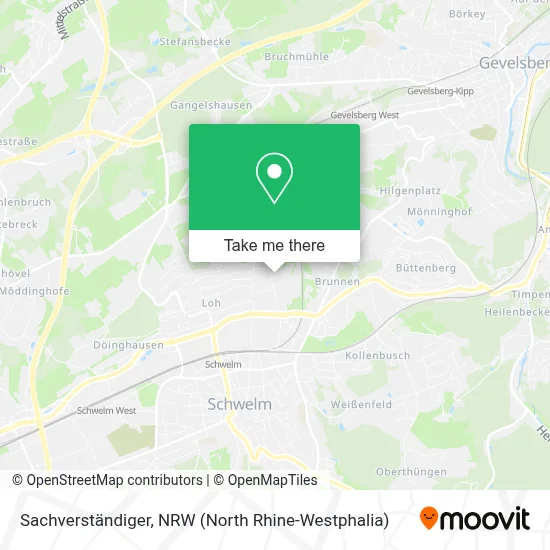 Sachverständiger map