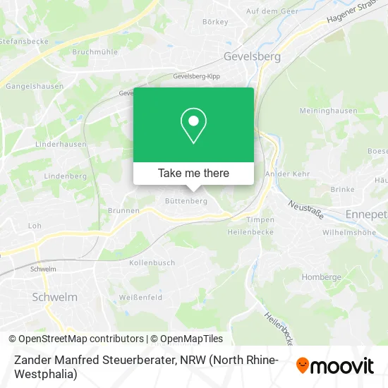 Zander Manfred Steuerberater map