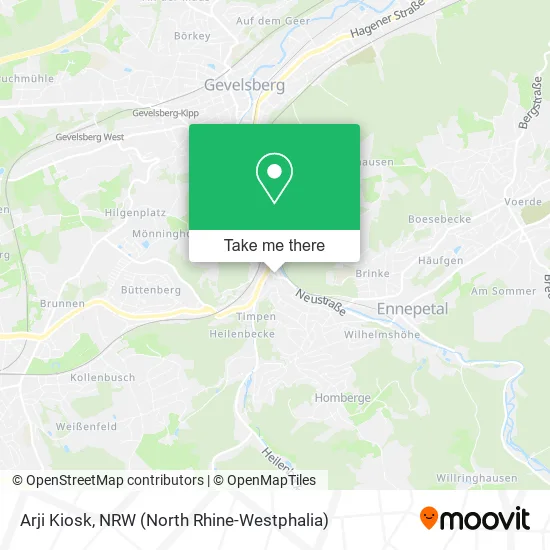 Карта Arji Kiosk