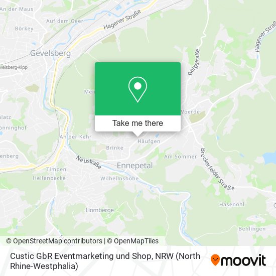 Custic GbR Eventmarketing und Shop map