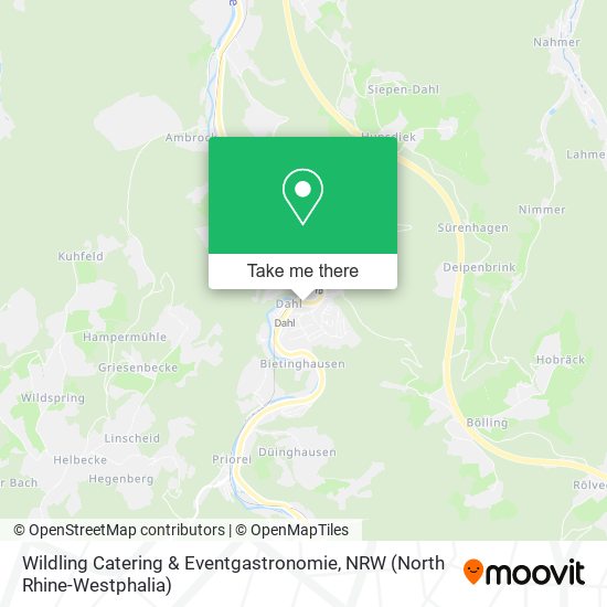 Wildling Catering & Eventgastronomie map