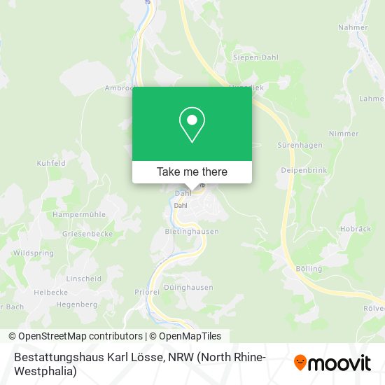 Bestattungshaus Karl Lösse map