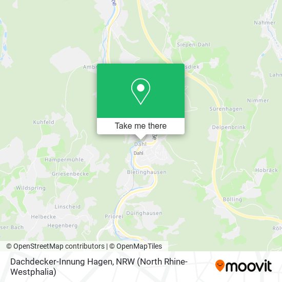 Dachdecker-Innung Hagen map