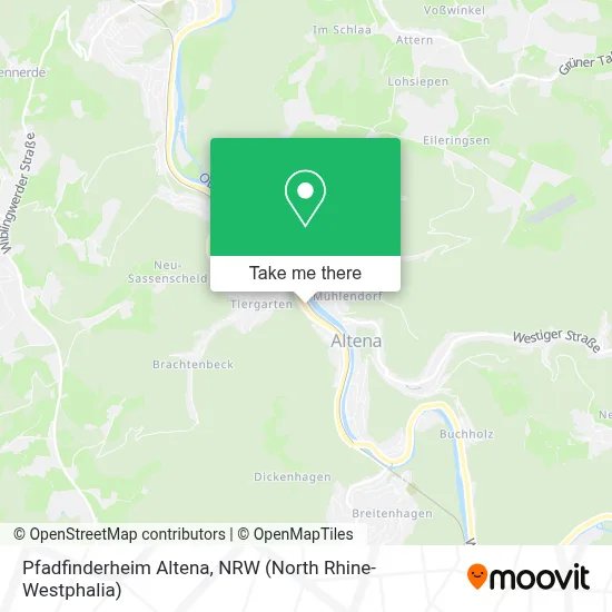 Pfadfinderheim Altena map