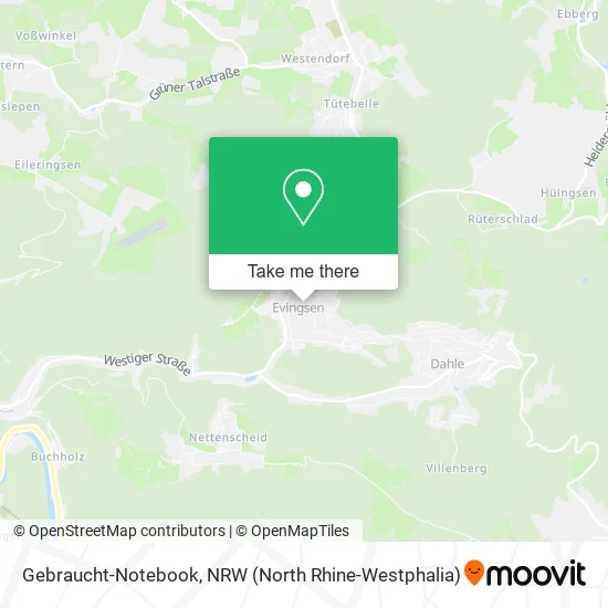 Карта Gebraucht-Notebook
