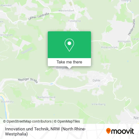 Карта Innovation und Technik