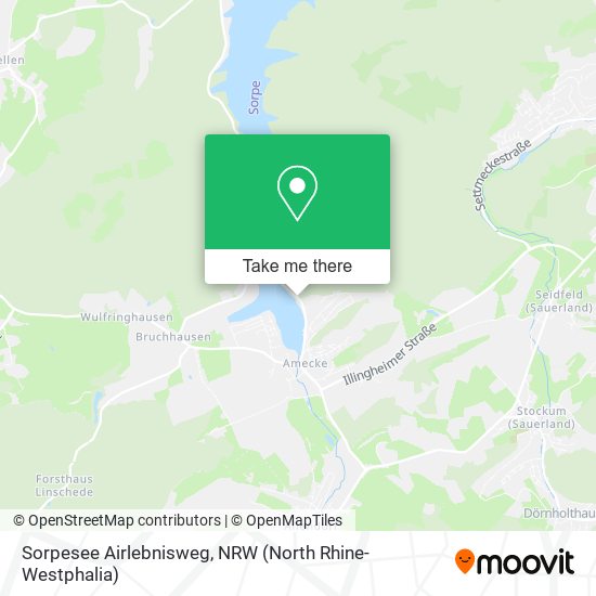 Sorpesee Airlebnisweg map