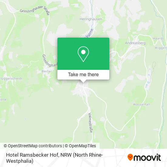 Hotel Ramsbecker Hof map