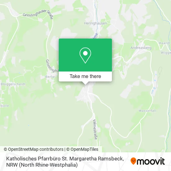 Katholisches Pfarrbüro St. Margaretha Ramsbeck map