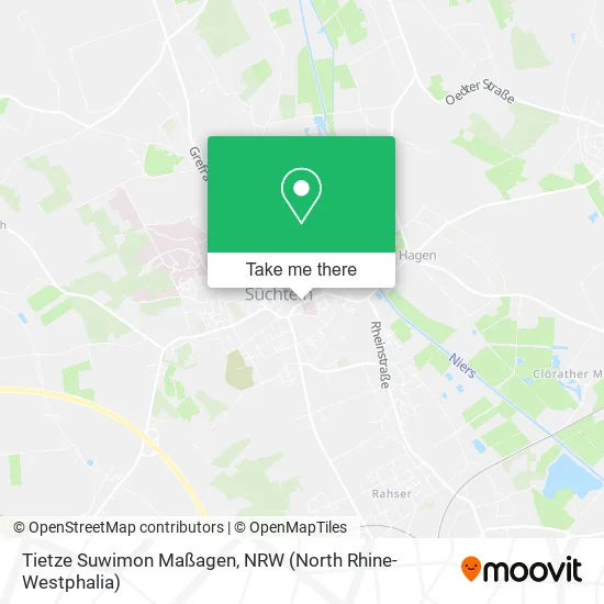 Карта Tietze Suwimon Maßagen