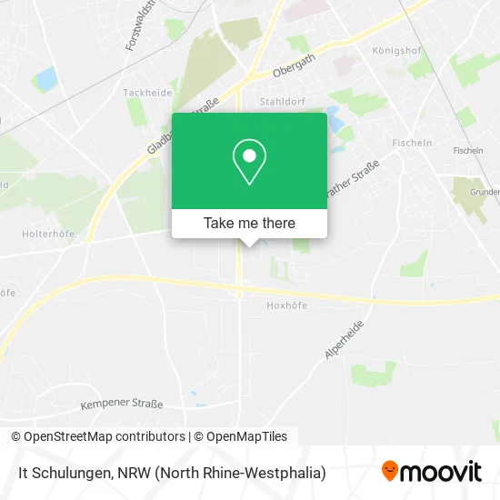 It Schulungen map