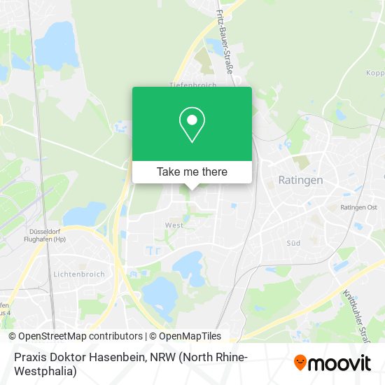 Praxis Doktor Hasenbein map