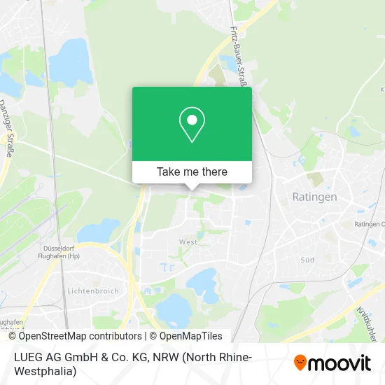 LUEG AG GmbH & Co. KG map