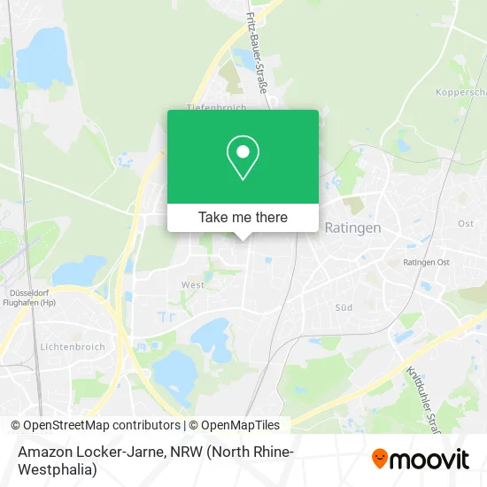 Карта Amazon Locker-Jarne