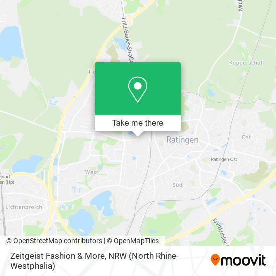 Zeitgeist Fashion & More map